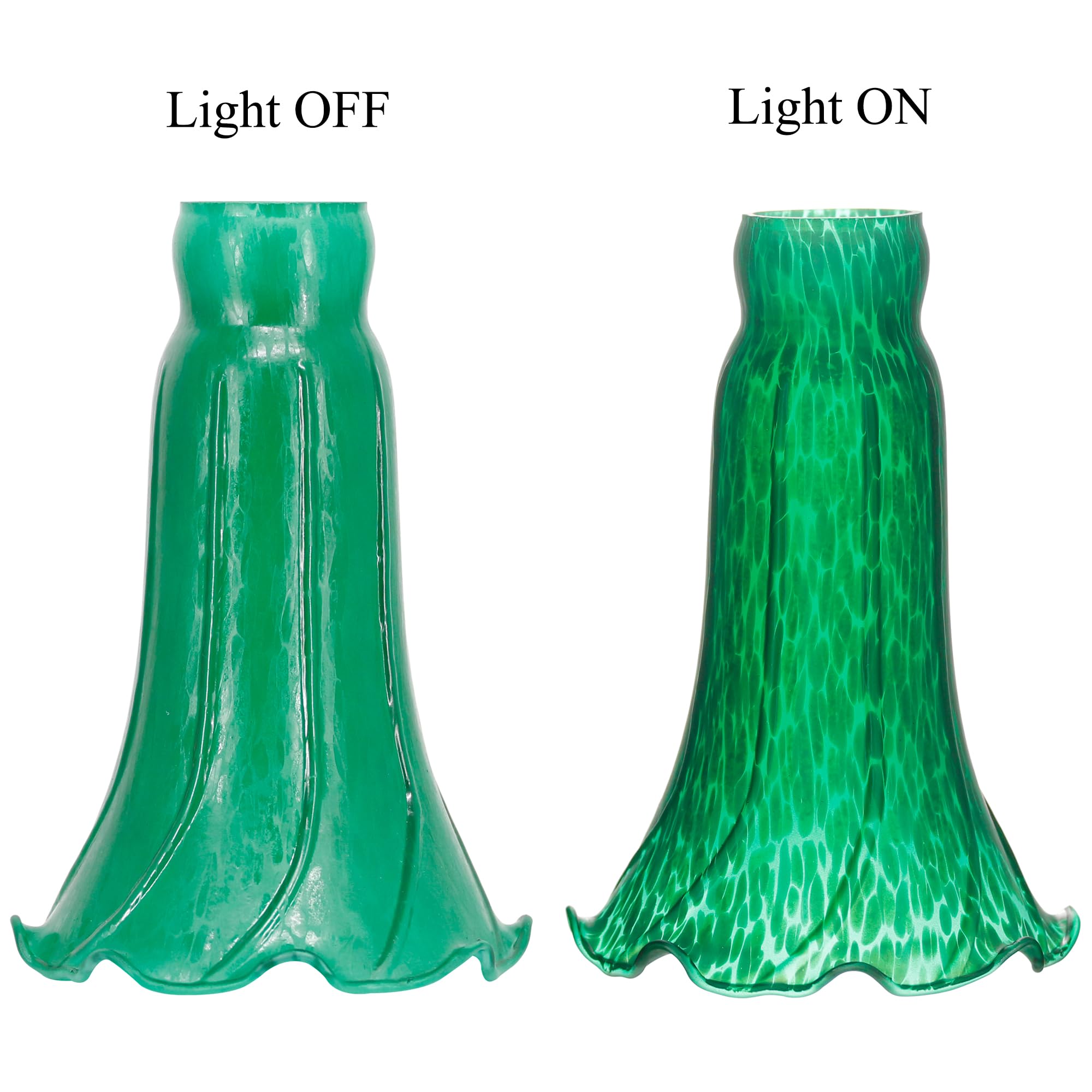 Tulip Glass Lamp Shade Lily Lamp Replacement Shade Tiffany Style